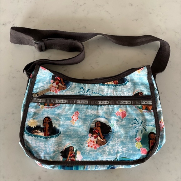 Disney Moana Lesportsac Purse and Pouch - Picture 1 of 14
